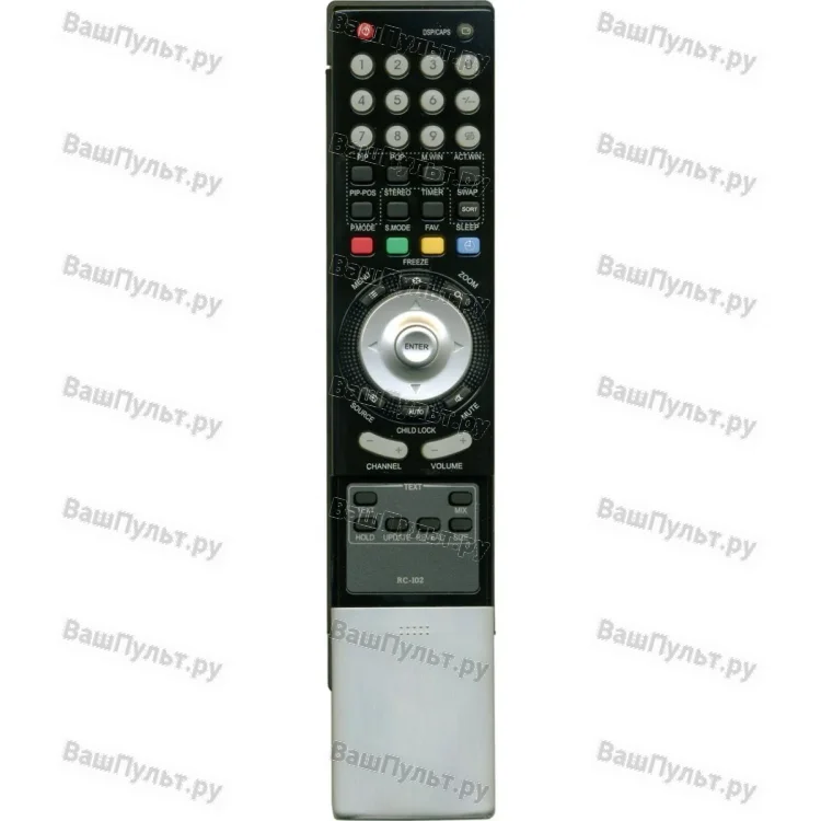 Пульт Sanyo RC-102 (RC-I02-0F, RC-102-0F, LCD-32XR1, PDP-42XS1) (оригинальный)