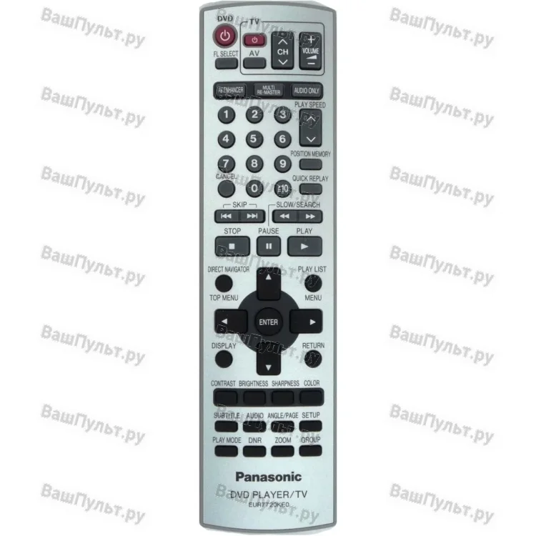 Пульт Panasonic EUR7720KEO (EUR7720KEOR) (оригинальный)