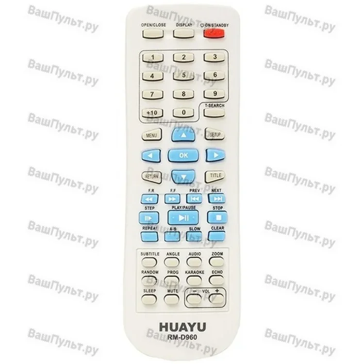 Универсальный пульт Huayu для Toshiba RM-D960