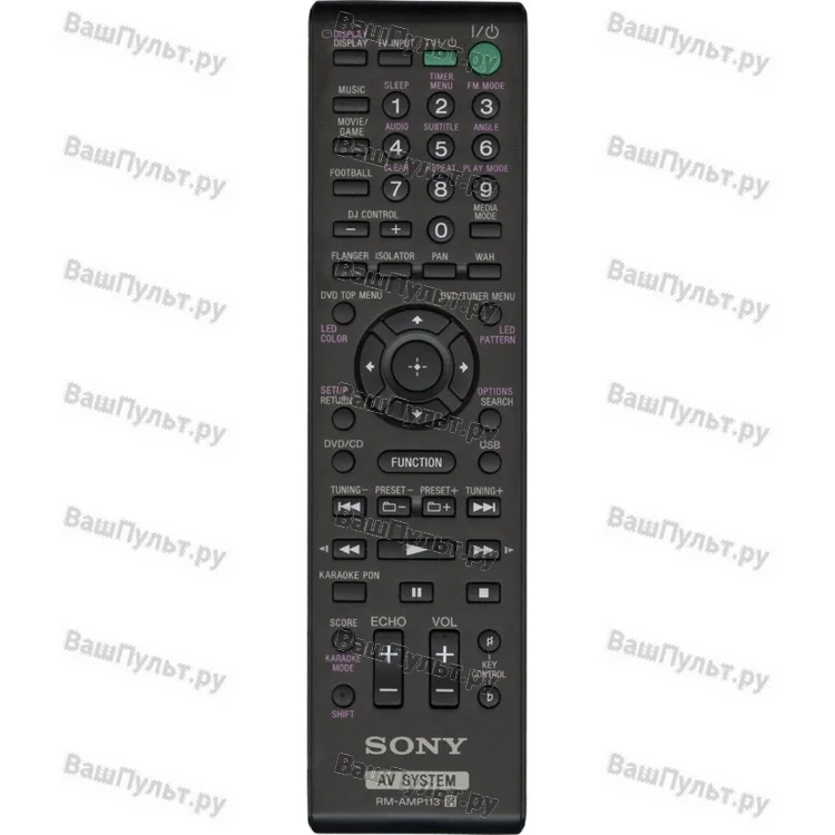 Пульт Sony RM-AMP113 (оригинальный)