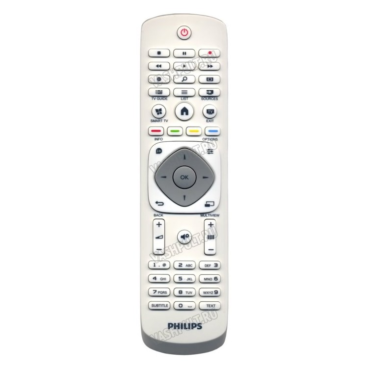 Пульт Philips 9965 900 09748 (398GR08WEPH03T, 9965 900 20367) белый