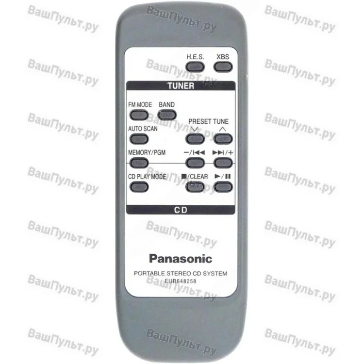 Пульт Panasonic EUR648258 (оригинальный)