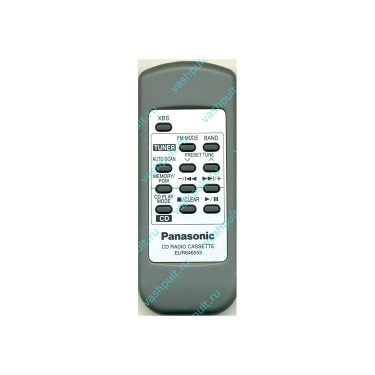 Пульт Panasonic EUR646553