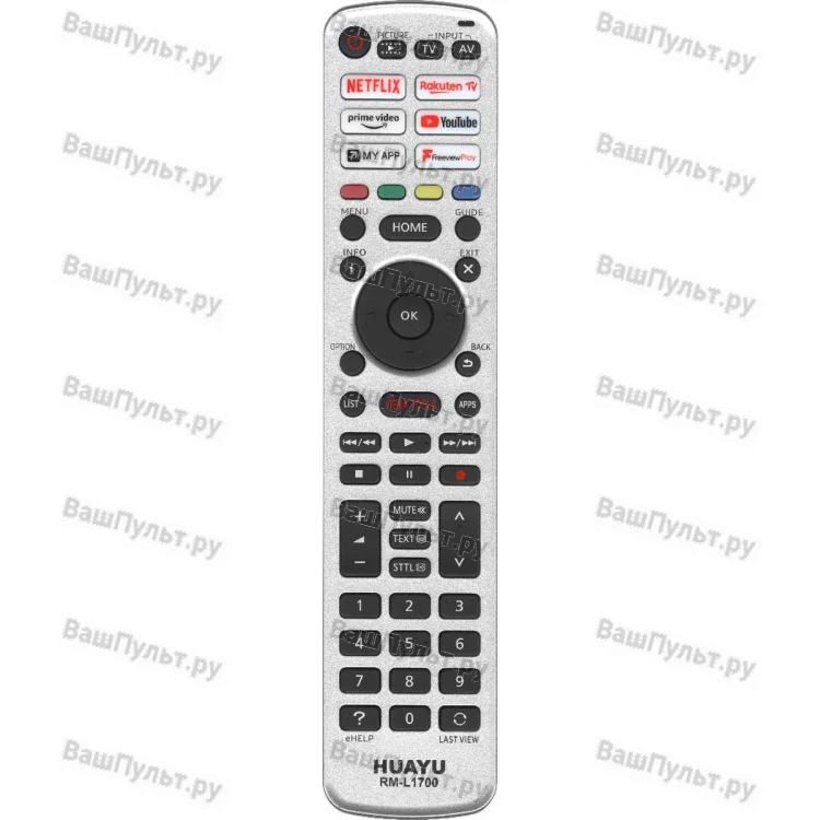 Универсальный пульт Huayu для Panasonic RM-L1700