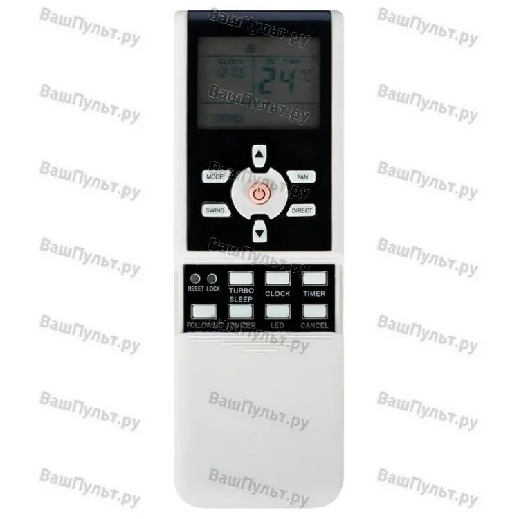 Пульт для кондиционера Midea R07/BGE(KT-1000E) (оригинальный)