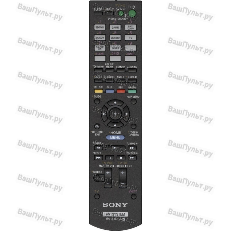 Пульт Sony RM-AAU116 (оригинальный)