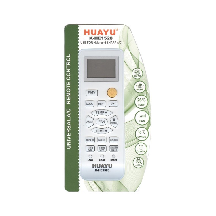 Пульт для кондиционера Huayu K-HE1528 (Haier, Sharp)
