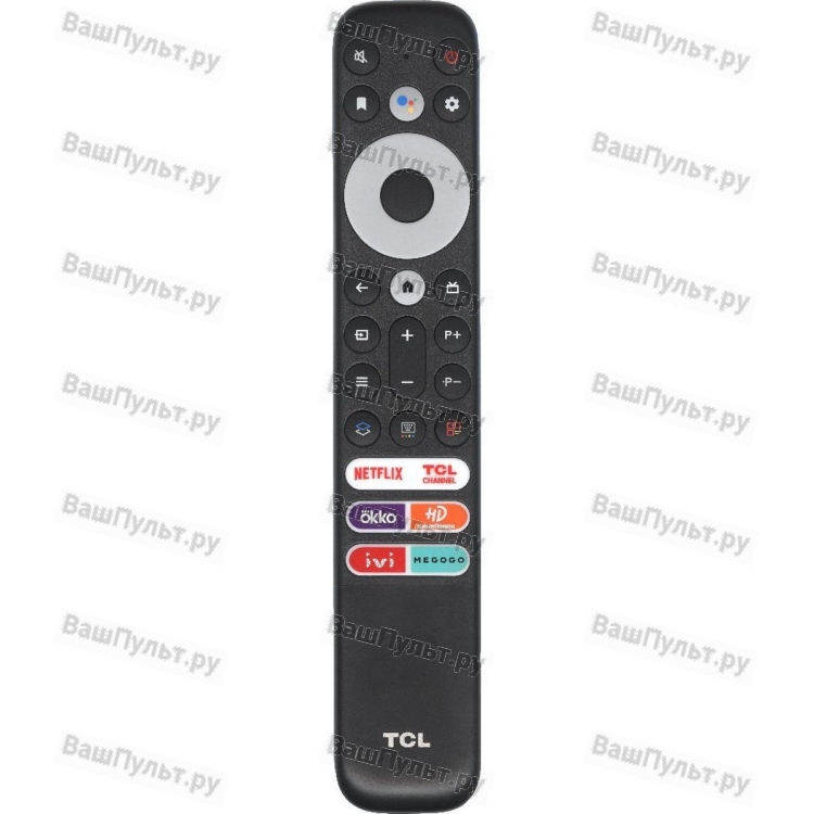 Пульт TCL RC902V (FMR5) (голосовое управление) (IVI,OKKO, Кинопоиск) (оригинальный)