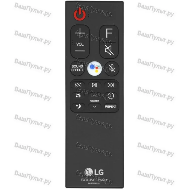 Пульт LG AKB75595321 (голосовое управление) (оригинальный)