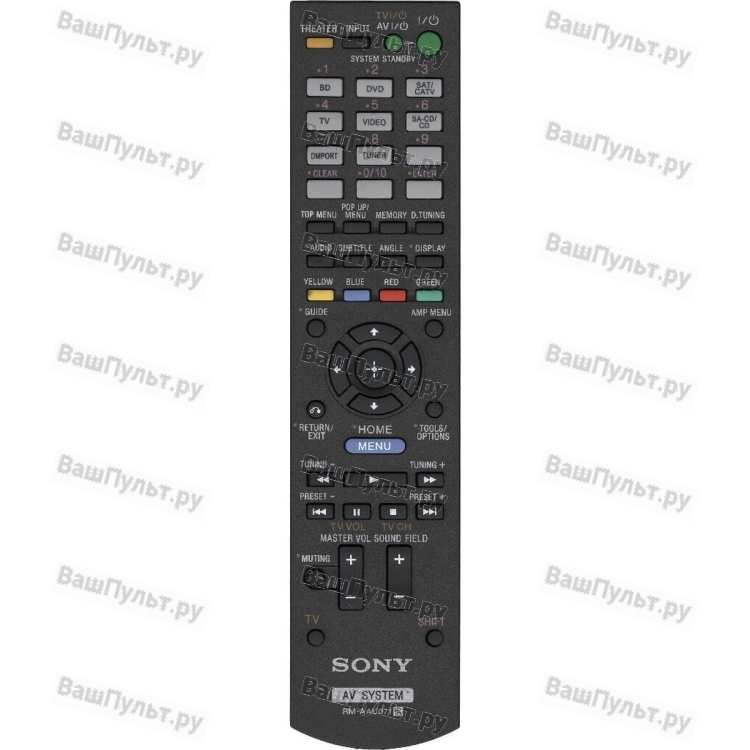 Пульт Sony RM-AAU071 (оригинальный)