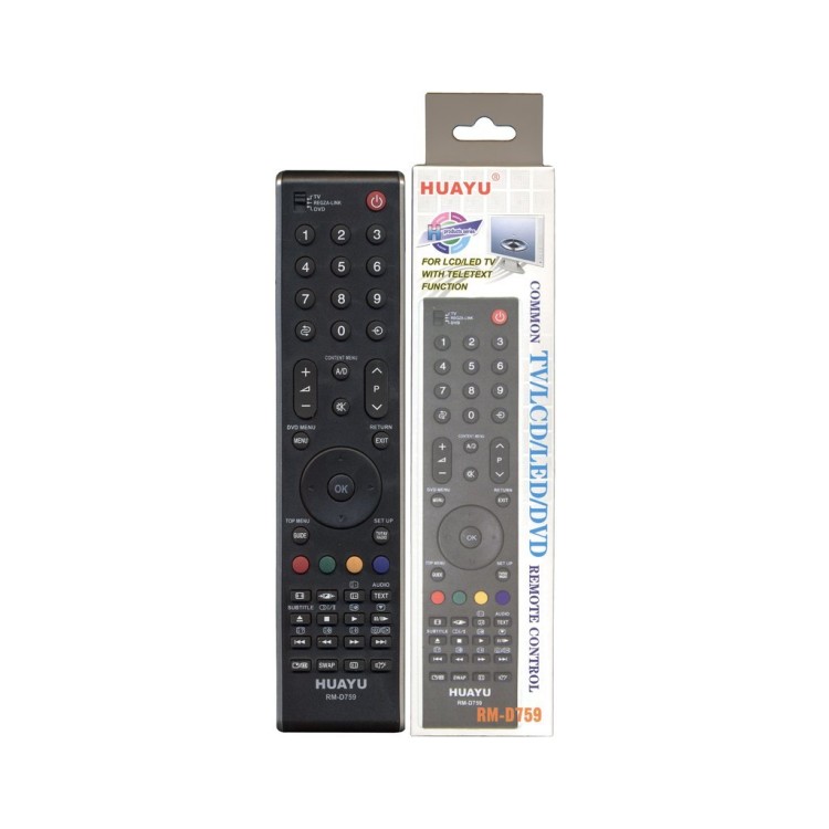 Универсальный пульт Huayu для Toshiba RM-D759
