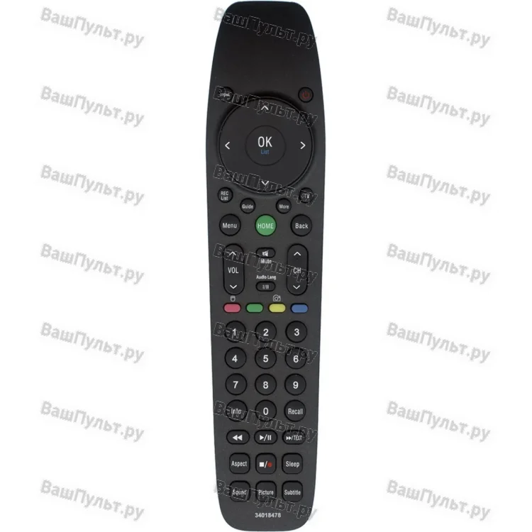 Пульт Huayu для DEXP 34018478B
