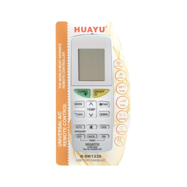 Универсальный пульт Huayu для Daikin K-DK1339