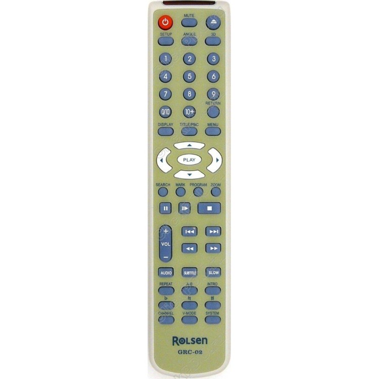 Пульт Rolsen GRC-02 (RDV-750, RDV-780, RDV-790)