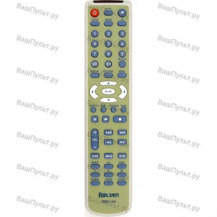 Пульт Rolsen GRC-02 (RDV-750, RDV-780, RDV-790) (оригинальный)
