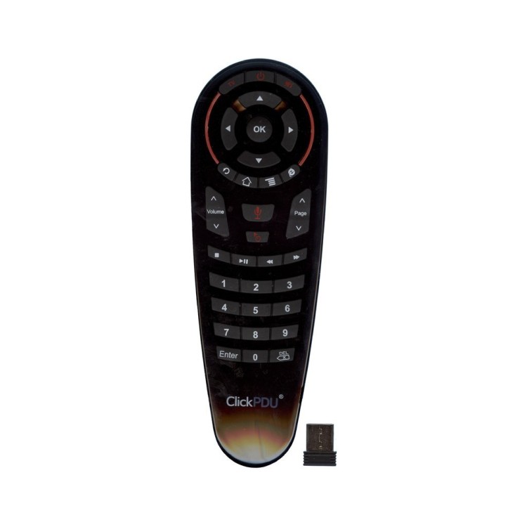 Пульт аэромышь ClickPdu G30S (обучаемый, гироскоп, голосовое управление)