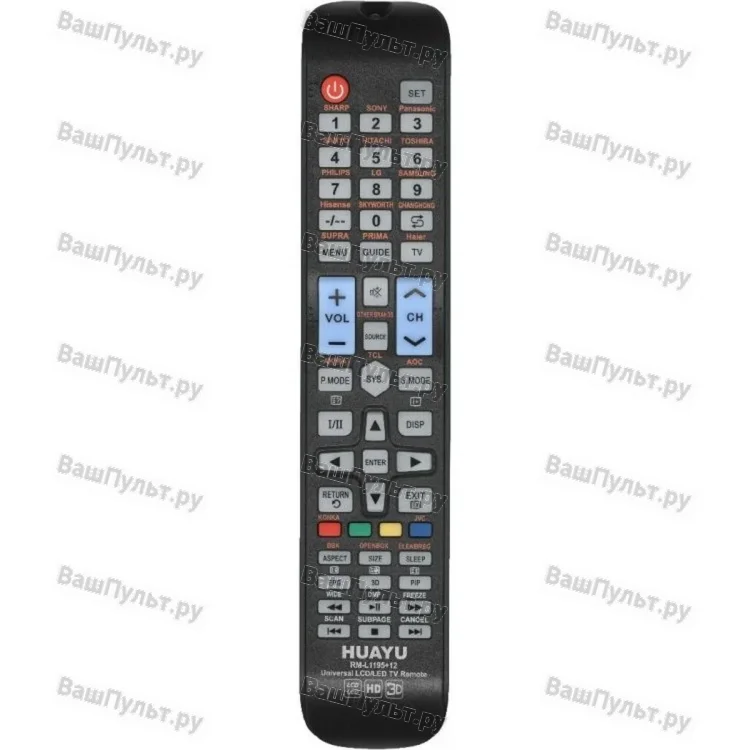 Универсальный пульт Huayu RM-L1195+12 ver.2022