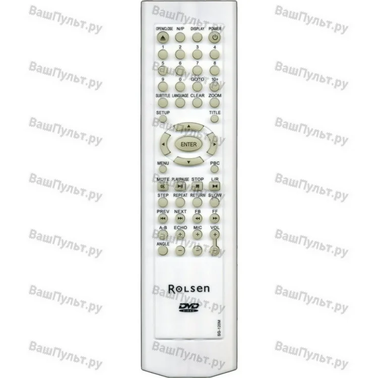 Пульт Rolsen SG-120m (оригинальный)