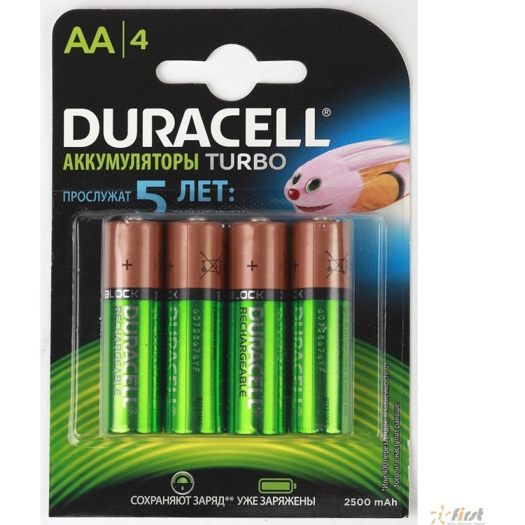 Аккумулятор AA BL4 Duracell предзаряженные 2400mAh/2500mAh (40)