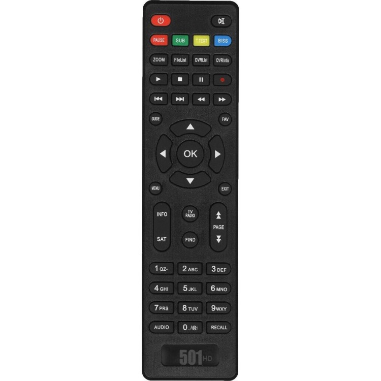 Пульт Huayu для Avaks 501HD