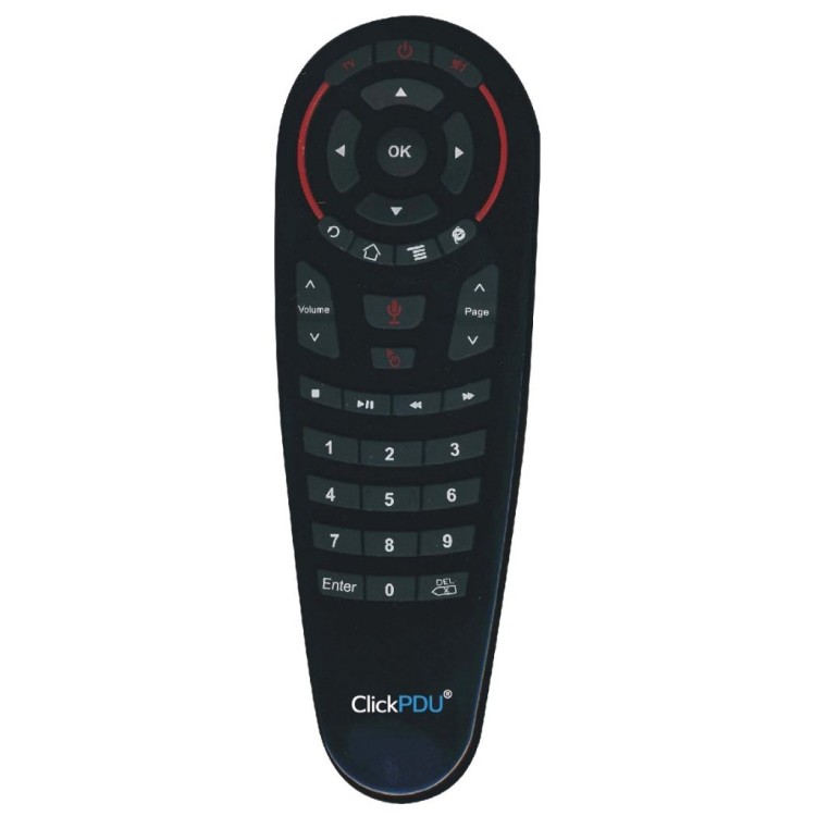 Пульт аэромышь ClickPdu G30S (обучаемый, гироскоп, голосовое управление) ver. 2025