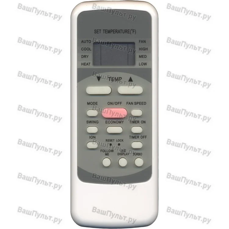 Пульт для кондиционера Daewoo R51I10/BGE (оригинальный)
