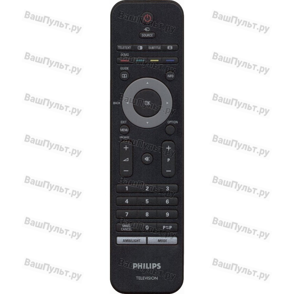 RemotesReplaced Telecomando compatibile con la Philips 25-4401
