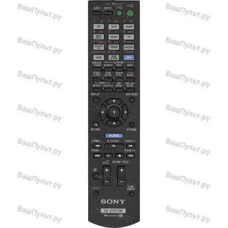 Пульт Sony RM-AAU170 (оригинальный)