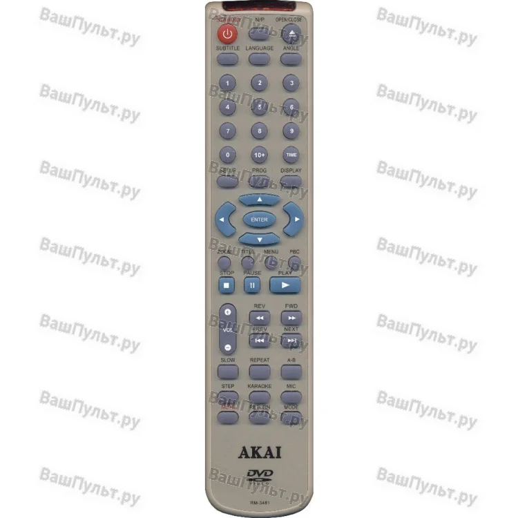 Пульт Huayu для Akai RM-3481
