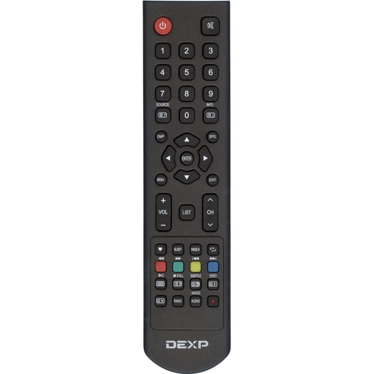 Пульт DEXP JKT-106B-2 (GCBLTV70A-C35, D7-RC) черный