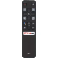 Пульт TCL RC802V FNR1 (голосовое управление, YouTube) (оригинальный)