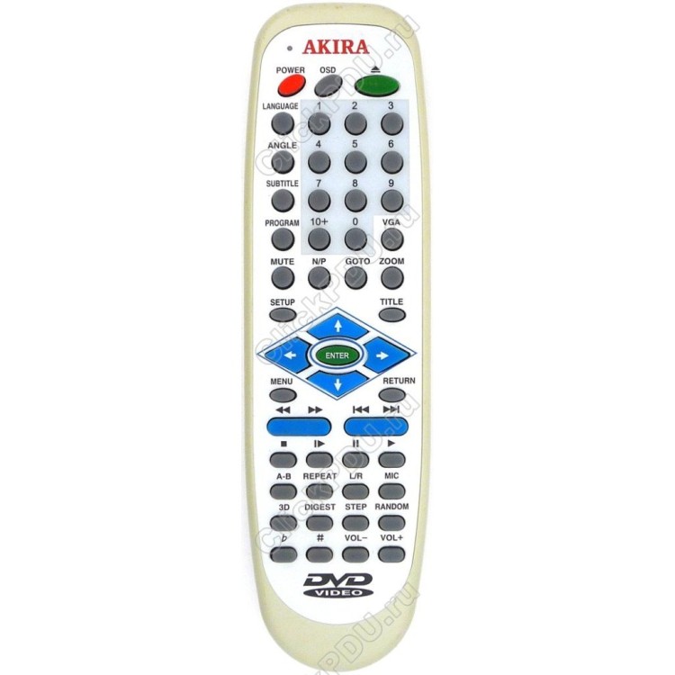 Пульт Akira JX-2006A (JX-2006B)