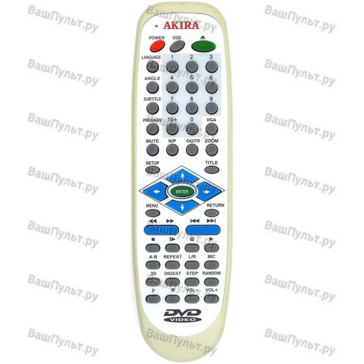Пульт Akira JX-2006A (JX-2006B) (оригинальный)