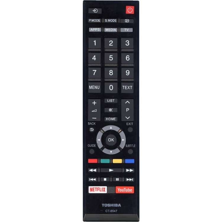 Пульт Toshiba CT-8547 (Netflix, YouTube)