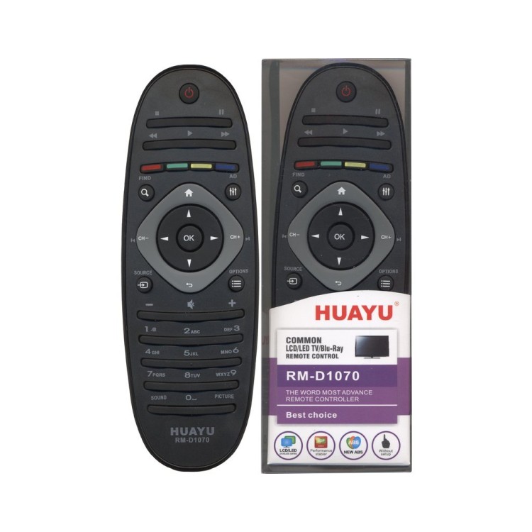 Универсальный пульт Huayu для Philips RM-D1070