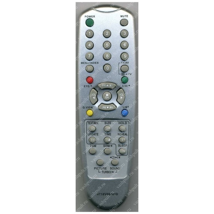 Пульт Huayu для LG 6710V00061D