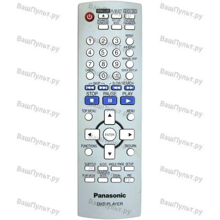 Пульт Panasonic EUR7631230 (оригинальный)