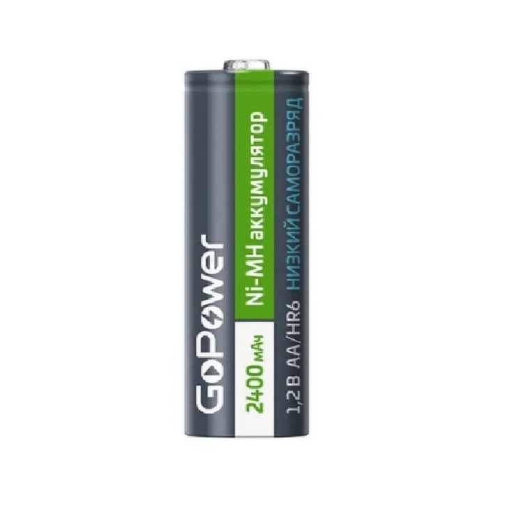 Аккумулятор AA предзаряженный RTU GoPower 2400mAh (20)