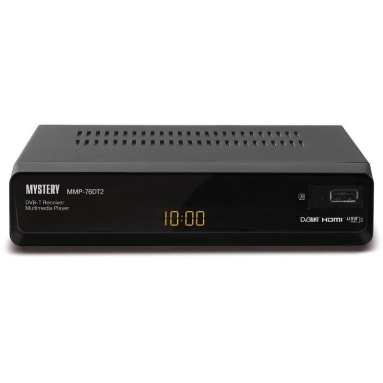 Цифровые dvb приставки. Тюнер DVB-T Mystery MMP-76dt2. ТВ-тюнер Mystery MMP-76dt2. Mystery приставка DVB t2. Медиаплеер Mystery MMP-101hd