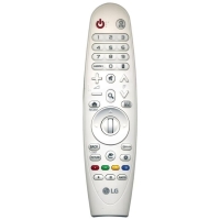 Пульт LG Magic Motion AN-MR650P белый (AKB75095401, радиопульт для LG Smart TV моделей 2016 года)