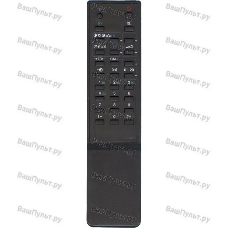 Пульт Huayu для Toshiba CT-9292 (CT-9381, CT-9293, CT-9430)