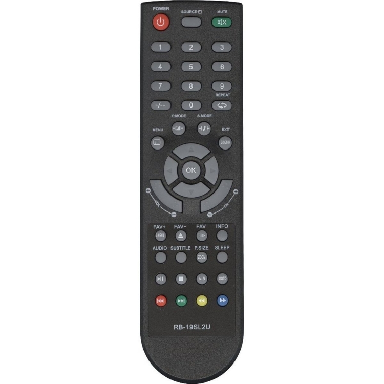 Пульт Huayu для Рубин RB-19SL2U (RB-22S2UF, RB-24S2U, RB-19S2U)