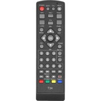 Пульт Huayu для Telant (Dcolor, World Vision, Locus) DC901 (DC1001, T34, DR-103HD) (HOB693 в коробке