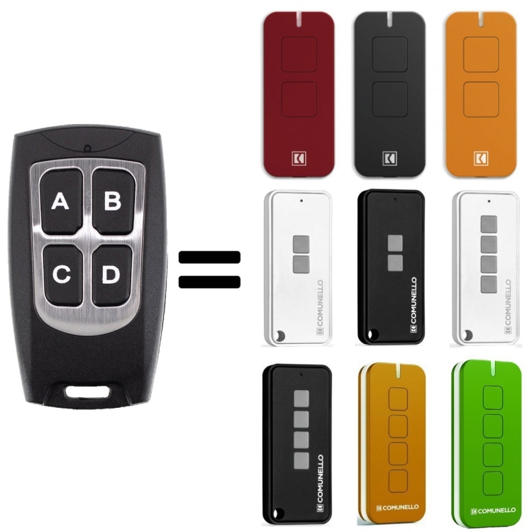 Дубликатор на Comunello (копирует сигнал с ориг. брелока)