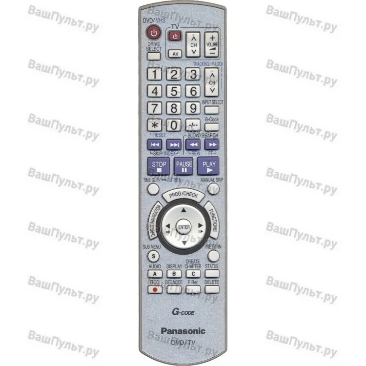 Пульт Panasonic EUR7659YKO (EUR7659YK0) (оригинальный)