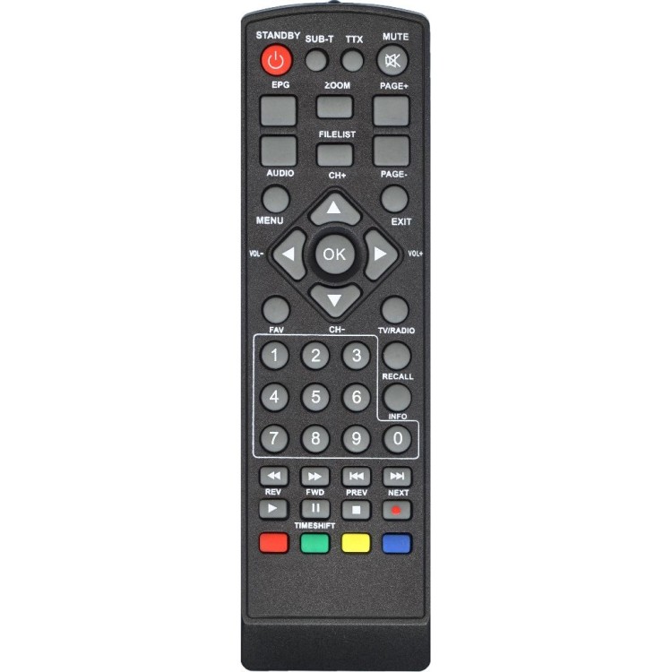 Пульт Huayu для Tesler DSR-330 (Var.2)