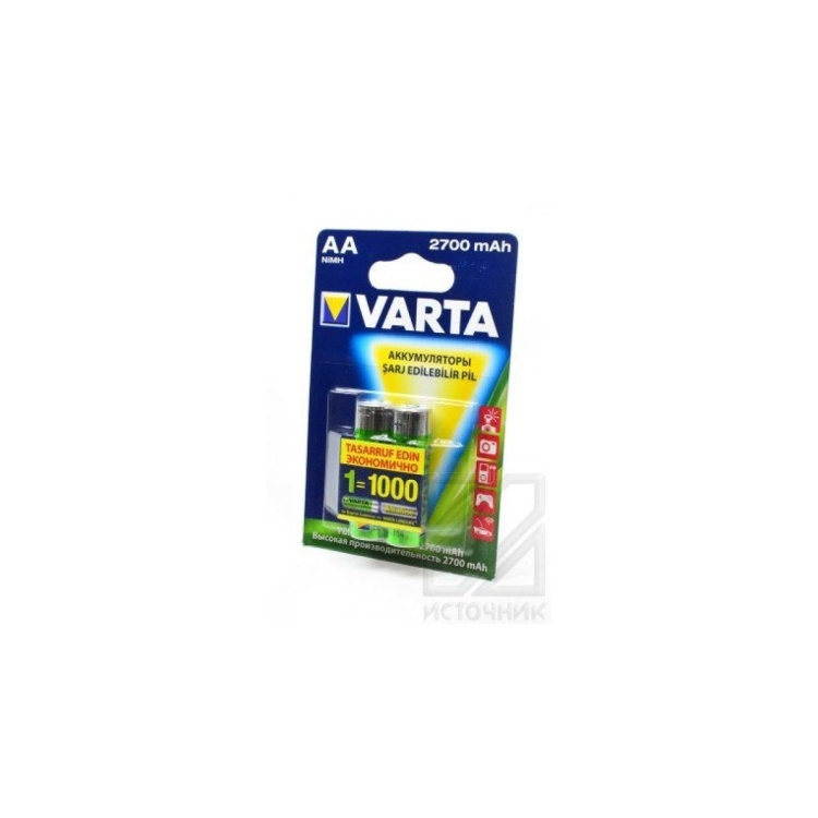 Аккумулятор AA BL2 Varta 2700mAh (20)