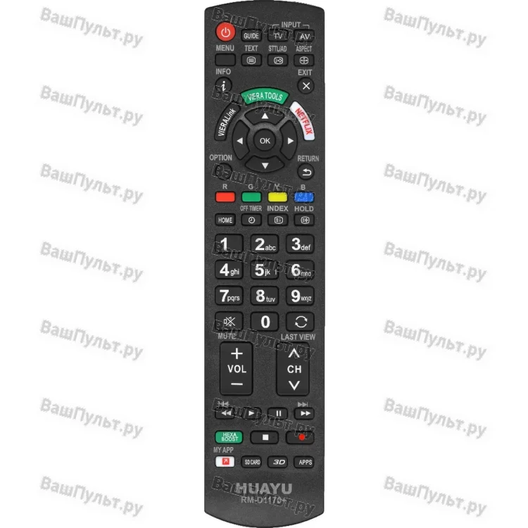 Универсальный пульт Huayu для Panasonic RM-D1170+