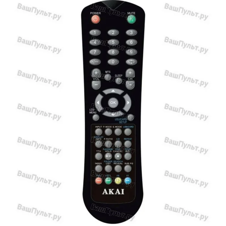 Пульт Akai LTA-32R5W4HCP (оригинальный)