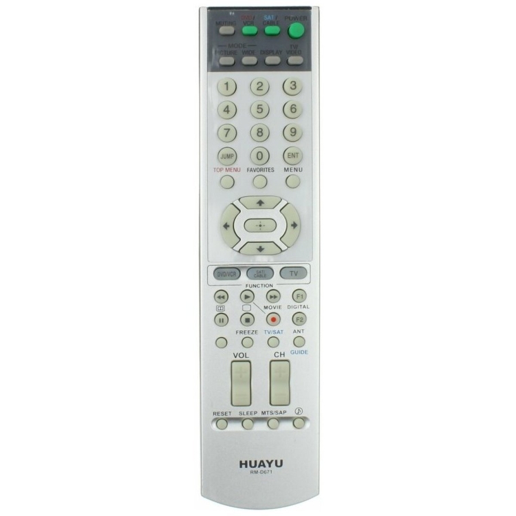 Универсальный пульт Huayu для Sony RM-D671
